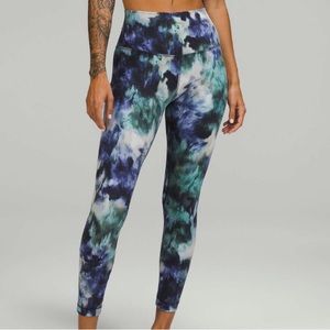 NWOT Lululemon Align High-Rise Pant 25" - Meteor Wash Print Multi